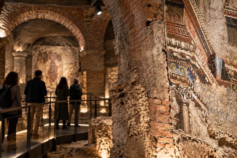 Ancient Roman Art Steps Into the Light Near the Colosseum